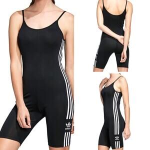 Adidas Original Trefoil Cycling Suit Small Womens Bodysuit One Piece Bike Active